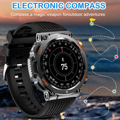 EvoTech Smartwatch - Reloj inteligente, duradero y ultra resistente